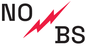 No BS strategy badge